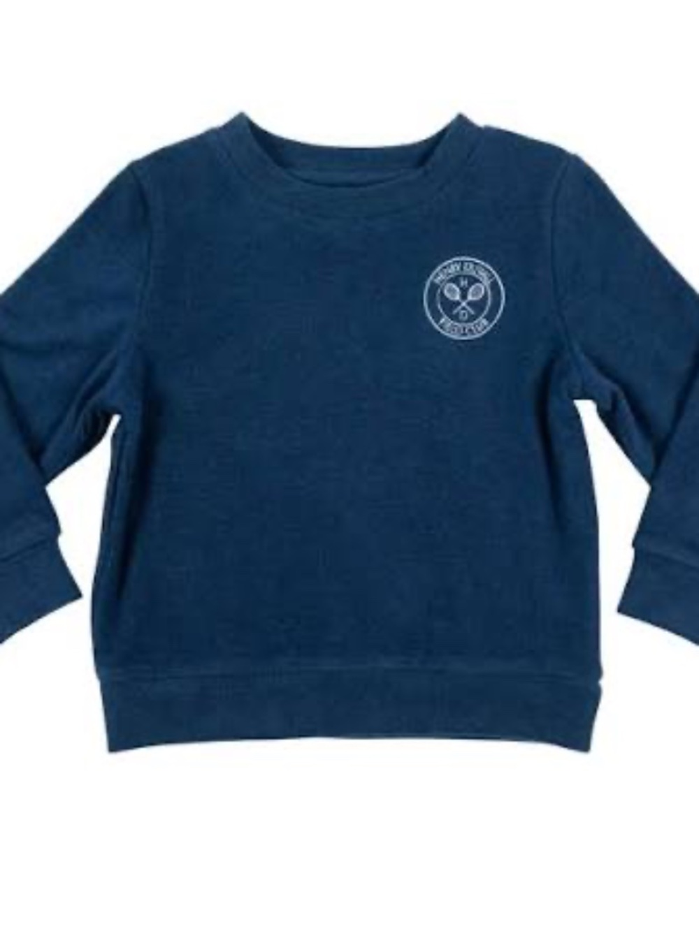 Henry Duvall Boys PAR 3 Crew Pullover in Navy Blue - Size 7
